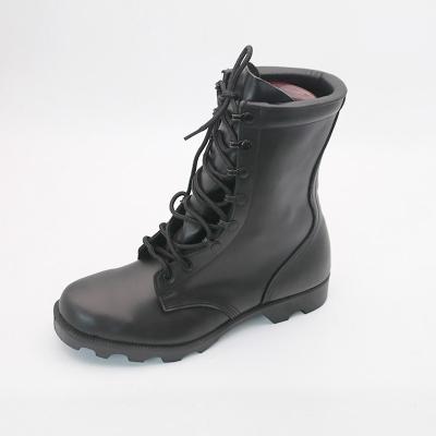 China Black Anti-slippery High Top Combat Boots For Men Hiking Boots Outdoor Climbing Tactical Training Boots for sale