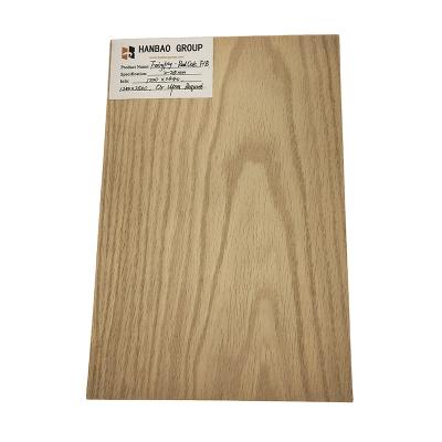 China Hotel Natural Wood Veneer Faced Plywood Prefinished Fancy Red Oak Plywood for sale