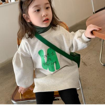 China Autumn Breathable Children Girl Jackets Coats Autumn Clothing Girls Long Sleeve Thick Warm Sweaters Coat for sale