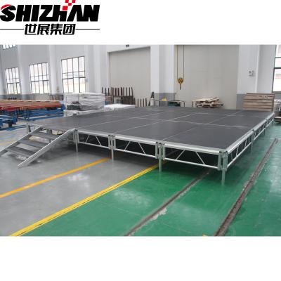 China Stage prerformance Easy Install Movable Outdoor Stages Concert Portable Event Stage for sale