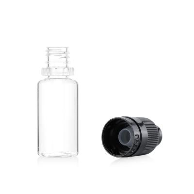 China oil etc E-liquild /E-Juice/Essential for vaper smok e liquid plastic bottles with visible cap 10ml child safe pet dropper bottle for sale