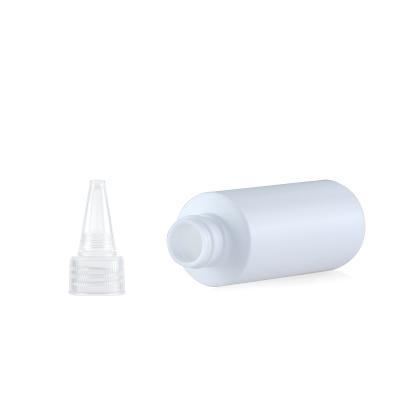 China White Oil Etc Bottle HDPE Dropper Bottle Plastic Clear Twist Cap /E-Juice/Essential E-Liquid 60ml for sale