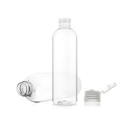 China BEAUTY PACKAGING wholesale empty round refill plastic shake bottle 100ml 120ml ready to ship for sale