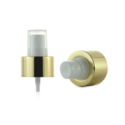 China Non Spill Good Quality Aluminum Metal Perfume Sprayer Gold Atomizer 18/410 20/410 24/410 28/410 for sale