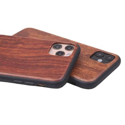 China High Quality Eco-friendly Natural Wooden+TPU Back Case Cover, Pure Color Customized Design Bamboo Wooden Cell Phone Case For Mobile Phone for sale