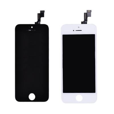 China OEM pantallas del reemplazo del teléfono móvil de la pantalla del iPhone 5S LCD del negro de 4 pulgadas en venta