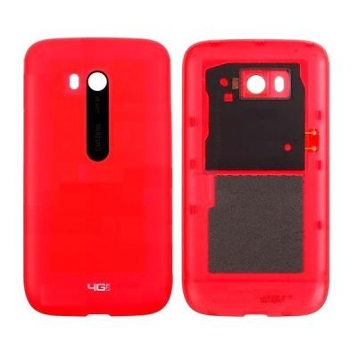 Chine Couleur rouge et blanche logement de téléphone portable de 4,3 pouces pour le remplacement de couverture arrière de Nokia Lumia 822 à vendre