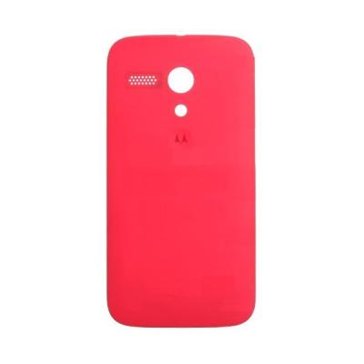 China Compatible Red Motorola Moto G Battery Cover , Cell Phone Housing for sale