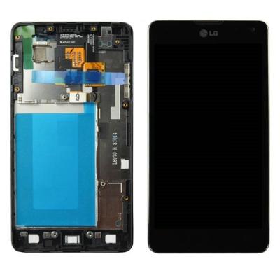 China Color negro reemplazo de la pantalla de LG LCD de 4,7 pulgadas para el digitizador de la pantalla de LG Optimus G E975 LCD en venta