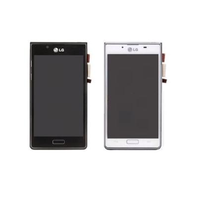 China Black , White 4.3 Inch LG Optimus L7 P700 LCD Touch Screen Digitizer With Frame for sale