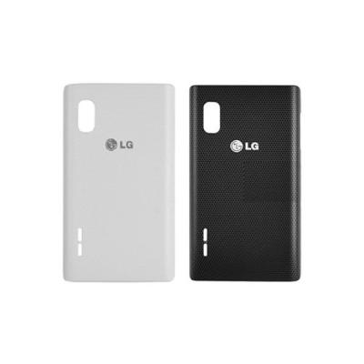 China Vivienda blanca y negra del OEM del teléfono móvil para el caso de puerta de atrás de la batería de LG Optimus L5 E610 en venta