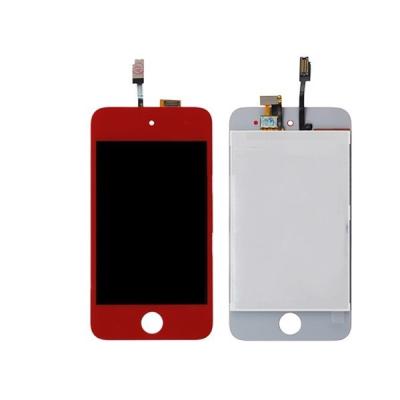 China Rojo/verde/amarillo/pieza de recambio azul de la asamblea del digitizador del LCD del tacto 4 de iPod en venta