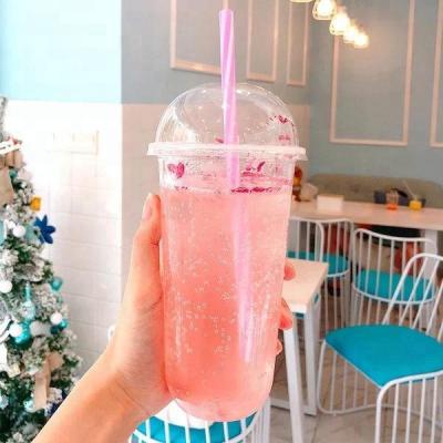 China Round Shape Round U Shape Shape Customized Smoothie Cups for sale