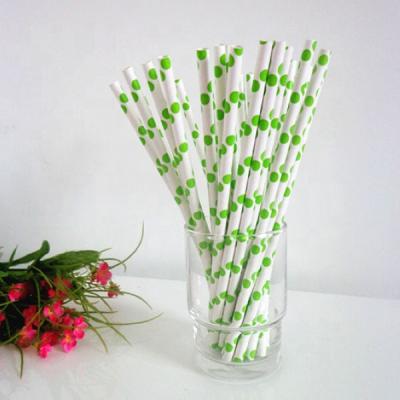 China Disposable plastic paper cup with straw for sale