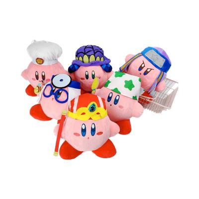 China Key Chain/Decoration/Gift/Collection 13cm 6 Style Cute Kirbys Plush Key Chain For Kids Kirbys Plush Toys Vendor Nin tendo Hot Plush Toys Gifts for sale