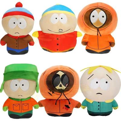 China Decoration/gift/collection NEW 18-20cm 7 Styles Seller South Parks Plush Toys Stan Marsh Kyle Broflovski Eric Kenny Stuffed Cute Hot Plush Dolls for sale