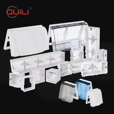 China Residential Battery Box Distribution Box Switch Power Safety 4 Way Strip Box for sale