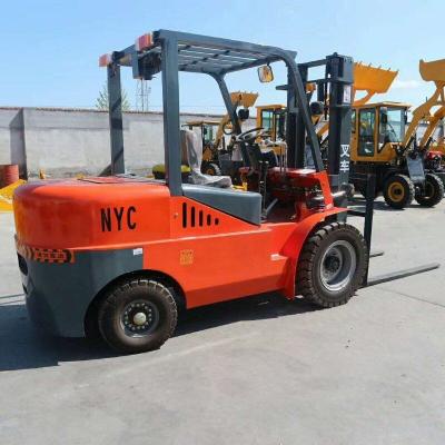 China UN 3 Ton Montacargas Diesel Forklift Large Truck Transport Items/China Cheap Forklift 1.5 Ton 2 Ton 3 Ton Load And Unload Pallets for sale