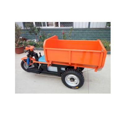 China Small cargo construction site infrastructure equipment transport vehicle electric engineering tricycle for sale