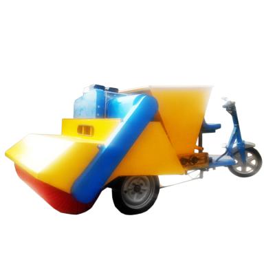 China Layered Type Multifunctional Artificial Turf Brush Three Wheels Sand Filling Machine HG1200 for sale