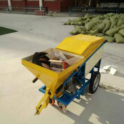 China Full automatic construction mortar machine sprayer sprayer for stadium soccer field machine track plastic sprayer for sale