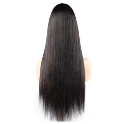 China Unprocessed Virgin Human Hair 4*4 Lace Closure Wig Straight Hair Brazilian Straight Wig Wholesale Silky Straight Natural Hair Wig Seller Directly for sale