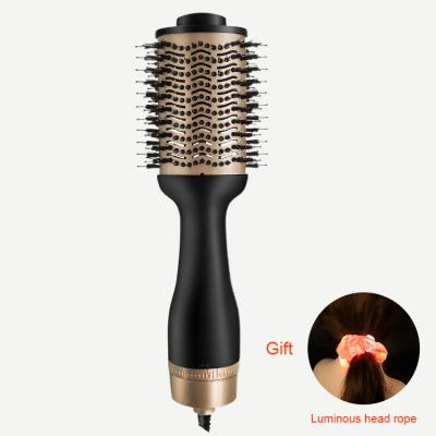 China Ionic Technology Helps Reduce Drying Time Professional Hot Airbrush With Straighten One Step Hair Brush For All Hair Types Hair Brush for sale