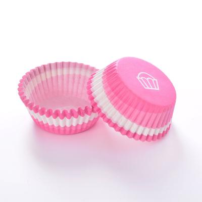 China Hot Selling Disposable Cake Cups 100pcs Cups Per Canister Cupcake Liners Cupcake Cups Bakery Tools for sale