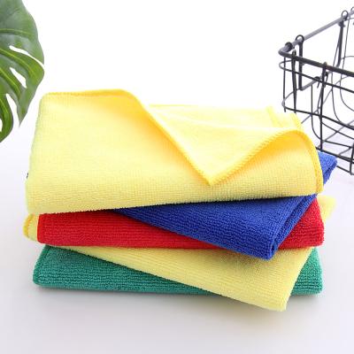 China Factory Customized Sale 40*40cm Disposable Packing Super Absorbed Detailing Drying Wash Microfiber Towel Directly For Car for sale