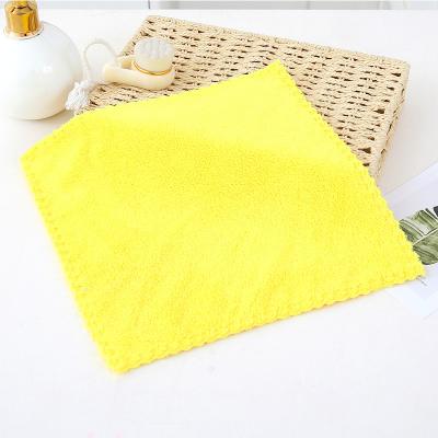 China High Quality QUICK DRY Free Checkered Microfiber Cotton Fabrics Car Cleaning Towel for sale