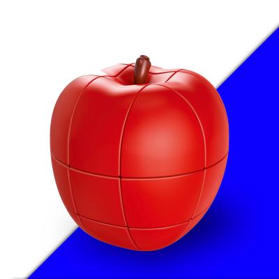 China Educational Funny Smart Kids Toy Apple Fruit Puzzle Cube For Toy Apple Fruit Magic Cubes Magic Cubes for sale