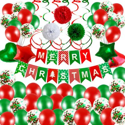 China event & Party Supplies Christmas Party Decoration Balloons Deer Balloons Christmas Party Supplies Party Banner Merry Christmas for sale