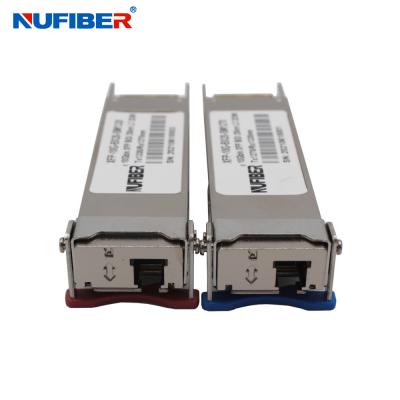 China Bidi 10G LC 10km 1270 / 1330nm XFP Transceiver Module Cisco Huawei Compatible for sale