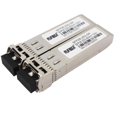 China SFP28 25G Optical Transceiver Module Multimode Duplex LC 850nm 100M for sale