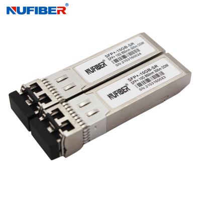 China SR 10G MMF Duplex850nm 300m van 10G SFP+ de Optische Zendontvanger van LC DDM Te koop