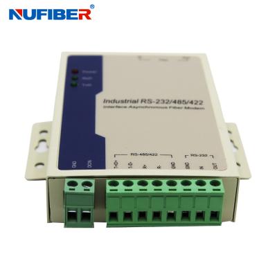 Chine Din Rail Power Supply RS485/422/232 to Fiber Optical Media Converter Serail to Fiber Converter ST Connector à vendre