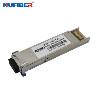 China XFP-10G-ZR 10G XFP Transceiver , Single Mode Optical Transceiver Modules 120km 1550nm for sale