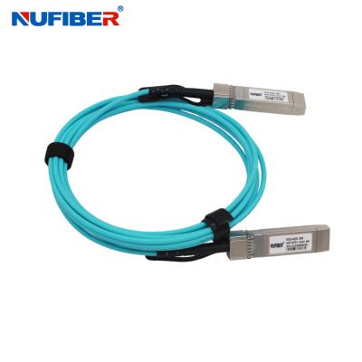 China 10G-AOC-xM Cisco Compatible Sfp 10g Active Cable Jumper 5m 7m Hot Pluggable for sale