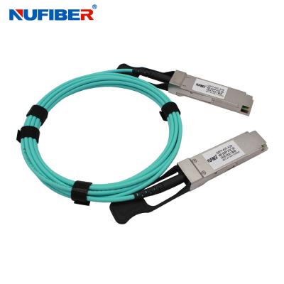 China QSFP-QSFP-AxM-netwerk 40G AOC-kabel QSFP+ tot QSFP+ Long Reach Interconnect Solution Te koop