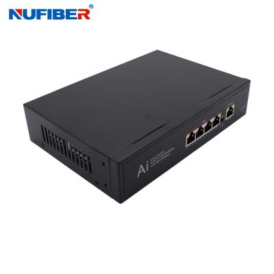 Китай Переключатель сети IEEE802.3af/at 4POE 1SFP 1Uplink умный для камеры IP CCTV продается