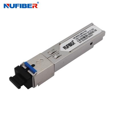 China 1.25G SFP 1310nm/1550nm 3km SC Compatível com Transceptor Óptico Cisco à venda