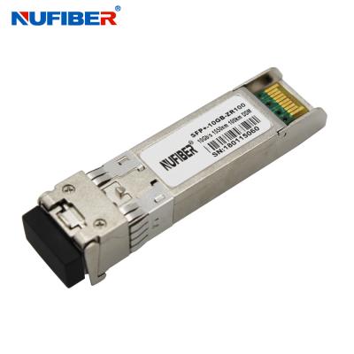 Κίνα SFP-10G-ZR100 10G SFP+ Transceiver Dual Fiber Singlemode 100km 1550nm LC DDM Huawei Compatible withCisco HP H3C προς πώληση