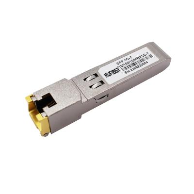 중국 OEM 공장 공급 10/100/1000Mbps RJ45 구리 모듈 송신기 100m 판매용