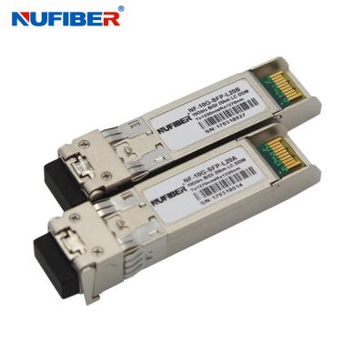 China Telecommunication 10G SFP+ Transceiver Singlemode 20km SFP-10G-BX20-SM1270 for sale