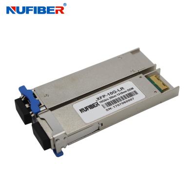 China transceptor 1270nm 1330nm de 60km LC DDM 10G XFP construído na função diagnóstica de Digitas à venda