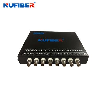 China Transmisor y receptor video de la fibra 8BNC garantía de 1 año en venta