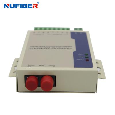 China RS485 RS422 RS232 Serial To Fiber Optic Converter MM Duplex 2km GM168MM-F2 for sale