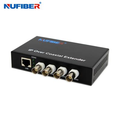 Chine 4 isolement de supérieur du supplément 2km de coaxial de l'Ethernet RJ45 du port 1 de BNC à vendre