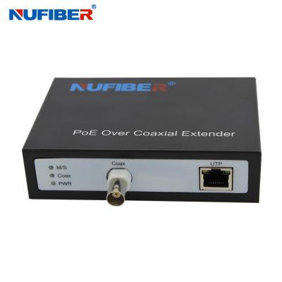 Chine Ethernet de POC au-dessus du port RJ45 coaxial du port 1 du convertisseur 1BNC à vendre