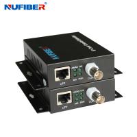 China 1BNC 1 RJ45 Ip Extender Over Coax 84M Bandwidth For Elevator for sale